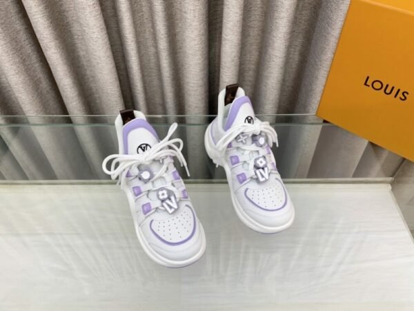 LV Archlight series arched bottom dad shoes casual thick bottom lace-up sneakers