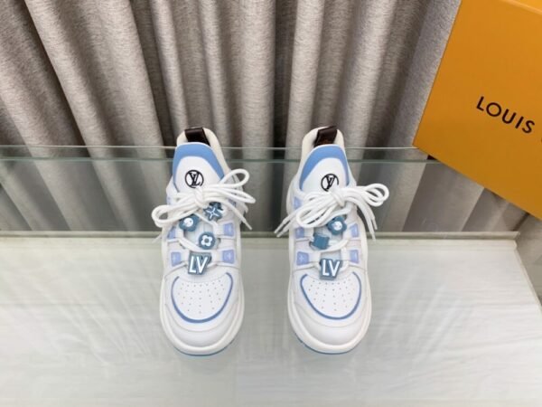 LV Archlight series arched bottom dad shoes casual thick bottom lace-up sneakers