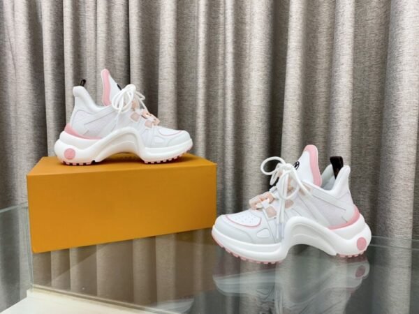LV Archlight series arched bottom dad shoes casual thick bottom lace-up sneakers