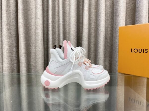 LV Archlight series arched bottom dad shoes casual thick bottom lace-up sneakers