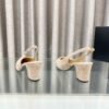 CHL 25ss pointed flat shoes and slippers Thick toe high heels