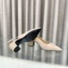 CHL 25ss pointed flat shoes and slippers Thick toe high heels