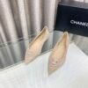 CHL 25ss pointed flat shoes and slippers Thick toe high heels