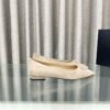 CHL 25ss pointed flat shoes and slippers Thick toe high heels