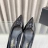 CHL 25ss pointed flat shoes and slippers Thick toe high heels