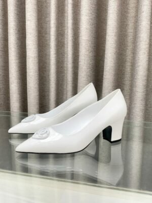 CHL 25ss pointed flat shoes and slippers Thick toe high heels