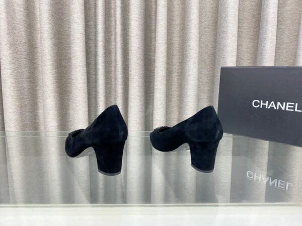 CHL 25ss pointed flat shoes and slippers Thick toe high heels