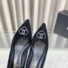 CHL 25ss pointed flat shoes and slippers Thick toe high heels