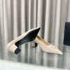 CHL 25ss pointed flat shoes and slippers Thick toe high heels