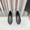 CHL 25Fw rhinestone double C half slippers/loafers