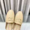 CHL 25Fw rhinestone double C half slippers/loafers