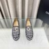 CHL 25Fw rhinestone double C half slippers/loafers
