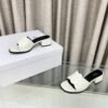 Cel**e Arc de Triomphe 25ss closed toe half-slip mule slippers
