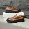 McQu 25ss Men's Derby Leather Shoes