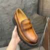 McQu 25ss Men's Derby Leather Shoes