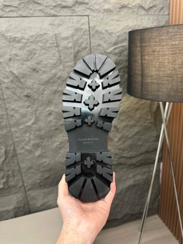 McQu 25ss Men's Derby Leather Shoes