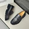 McQu 25ss Men's Derby Leather Shoes