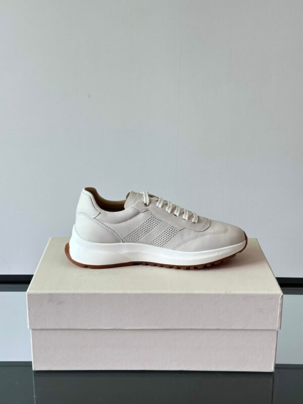 Bally Men's Thick Sole Leather Sneakers