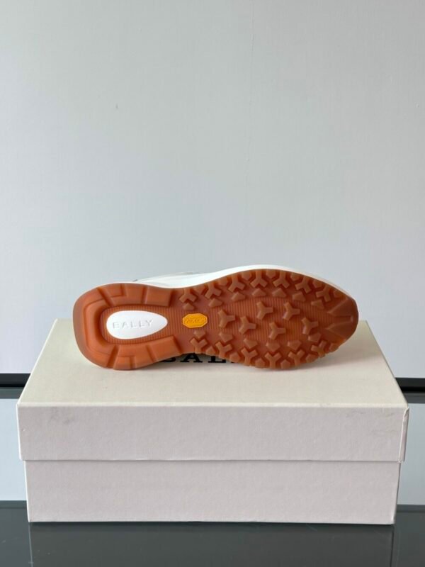 Bally Men's Thick Sole Leather Sneakers