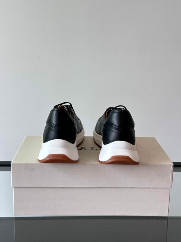 Bally Men's Thick Sole Leather Sneakers