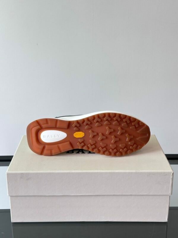 Bally Men's Thick Sole Leather Sneakers