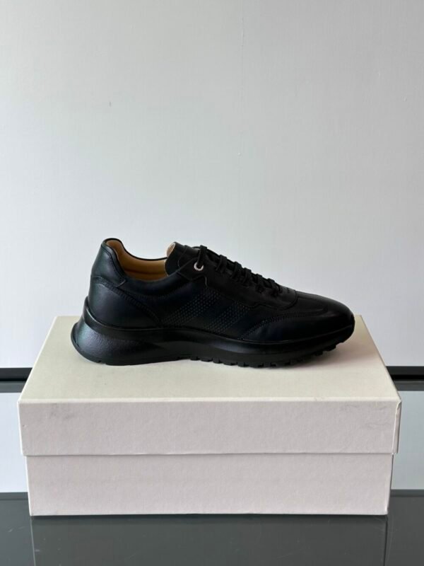 Bally Men's Thick Sole Leather Sneakers