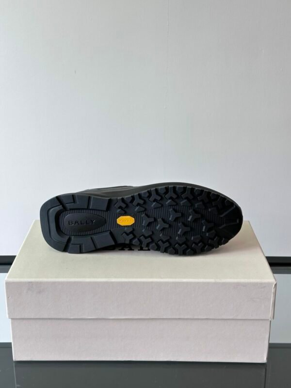 Bally Men's Thick Sole Leather Sneakers