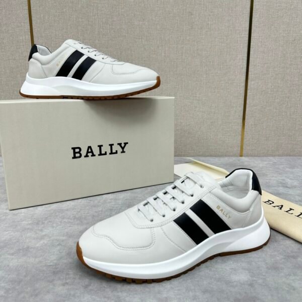 Bally Classic Outine stitching new casual sports shoes