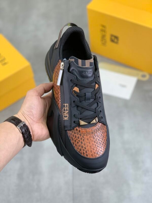 Fend imported leather casual sports shoes