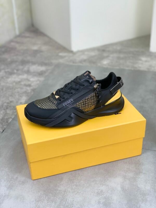 Fend imported leather casual sports shoes