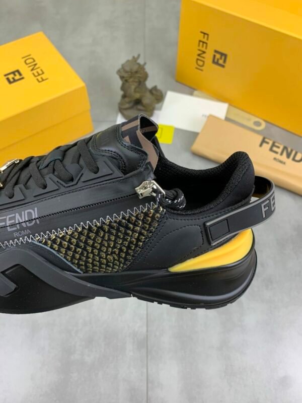 Fend imported leather casual sports shoes