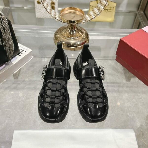 RV ROG Vivi 25ss run series square diamond buckle sports shoes