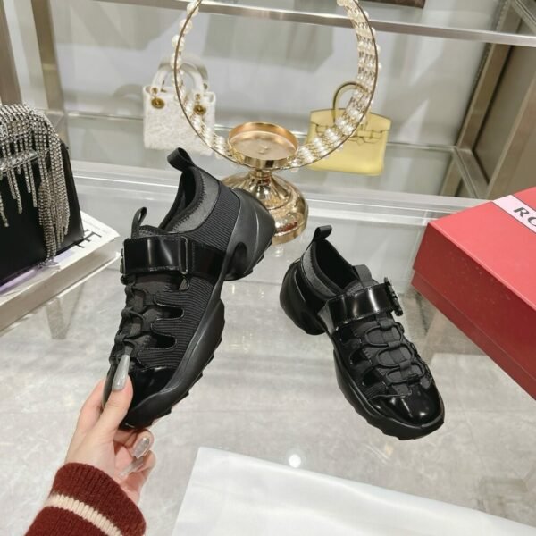 RV ROG Vivi 25ss run series square diamond buckle sports shoes