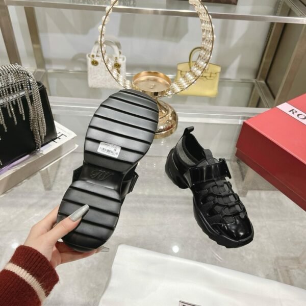 RV ROG Vivi 25ss run series square diamond buckle sports shoes