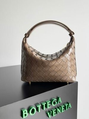 BO-VE intrecciato weaving Handbag For Women 22cm BV VB