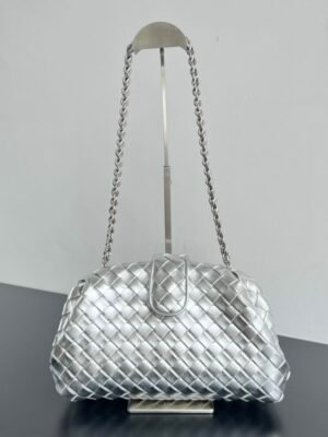 BO-VE Lauren 1980 Chain Clutch 785807 lntrecciato For Women 31.5cm BV VB
