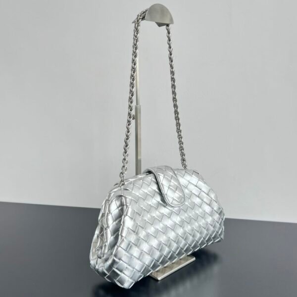 BO-VE Lauren 1980 Chain Clutch 785807 lntrecciato For Women 31.5cm BV VB
