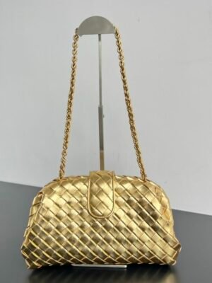 BO-VE Lauren 1980 Chain Clutch 785807 lntrecciato For Women 31.5cm BV VB