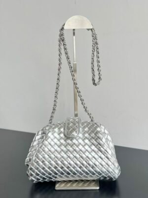 BO-VE Lauren 1980 Chain Clutch 804038 lntrecciato For Women 27cm BV VB