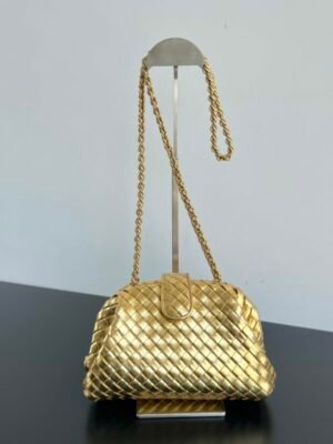 BO-VE Lauren 1980 Chain Clutch 804038 lntrecciato For Women 27cm BV VB