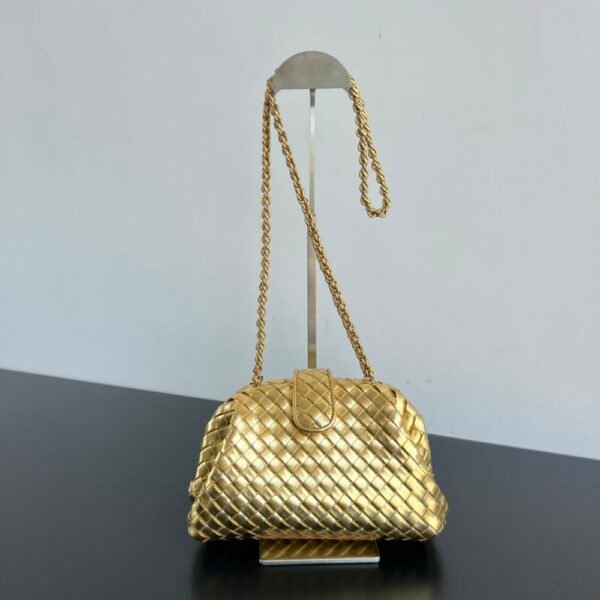 BO-VE Lauren 1980 Chain Clutch 804038 lntrecciato For Women 27cm BV VB