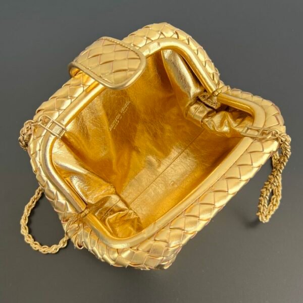 BO-VE Lauren 1980 Chain Clutch 804038 lntrecciato For Women 27cm BV VB