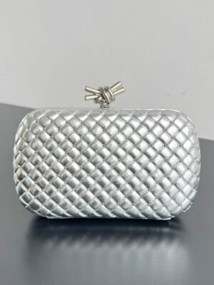 BO-VE Knot Evening Clutch 717622 lntrecciato For Women 20cm BV VB