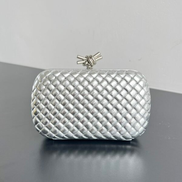 BO-VE Knot Evening Clutch 717622 lntrecciato For Women 20cm BV VB