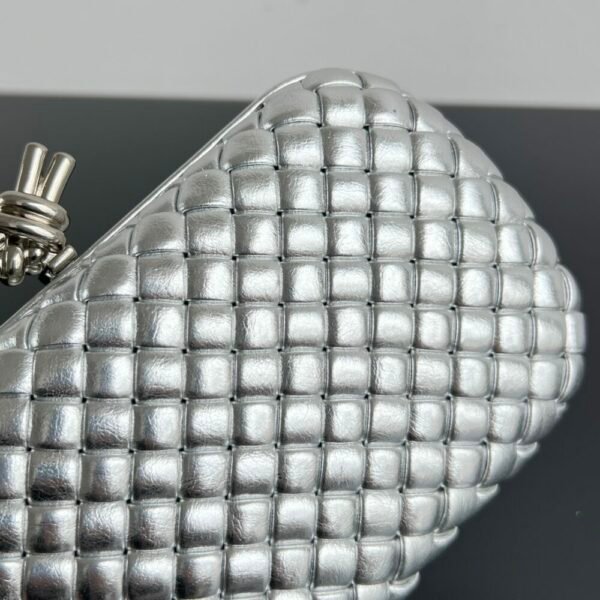 BO-VE Knot Evening Clutch 717622 lntrecciato For Women 20cm BV VB