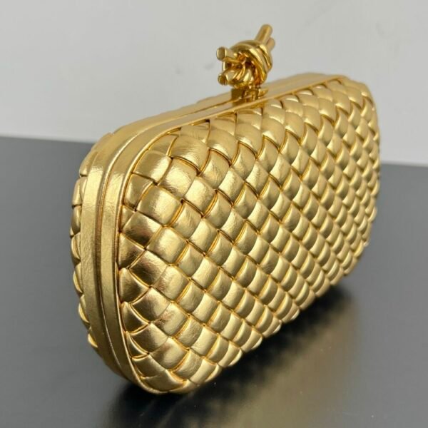 BO-VE Knot Evening Clutch 717622 lntrecciato For Women 20cm BV VB