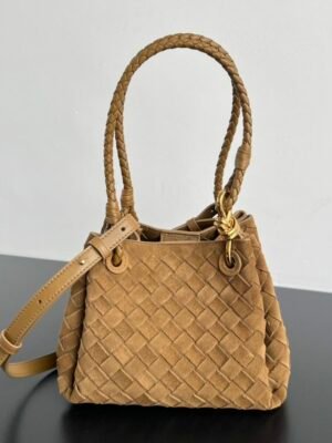 BO-VE Intrecciato woven leather shoulder bag 796569 For Women 21cm BV VB