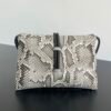 BO-VE Liberta snakeskin crossbody bag 806030 27.5cm/10.83in BV VB