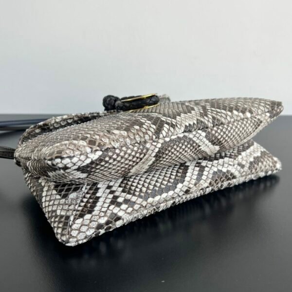 BO-VE Liberta snakeskin crossbody bag 806030 27.5cm/10.83in BV VB