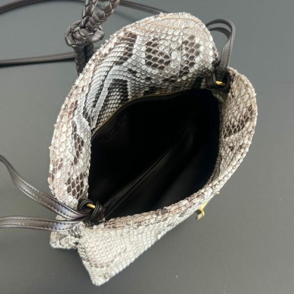 BO-VE Liberta snakeskin crossbody bag 806030 27.5cm/10.83in BV VB